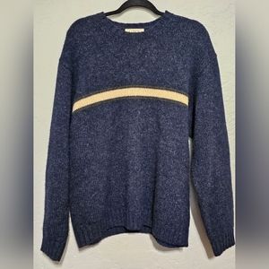 J Crew 100% Shetland wool sweater Size Large.